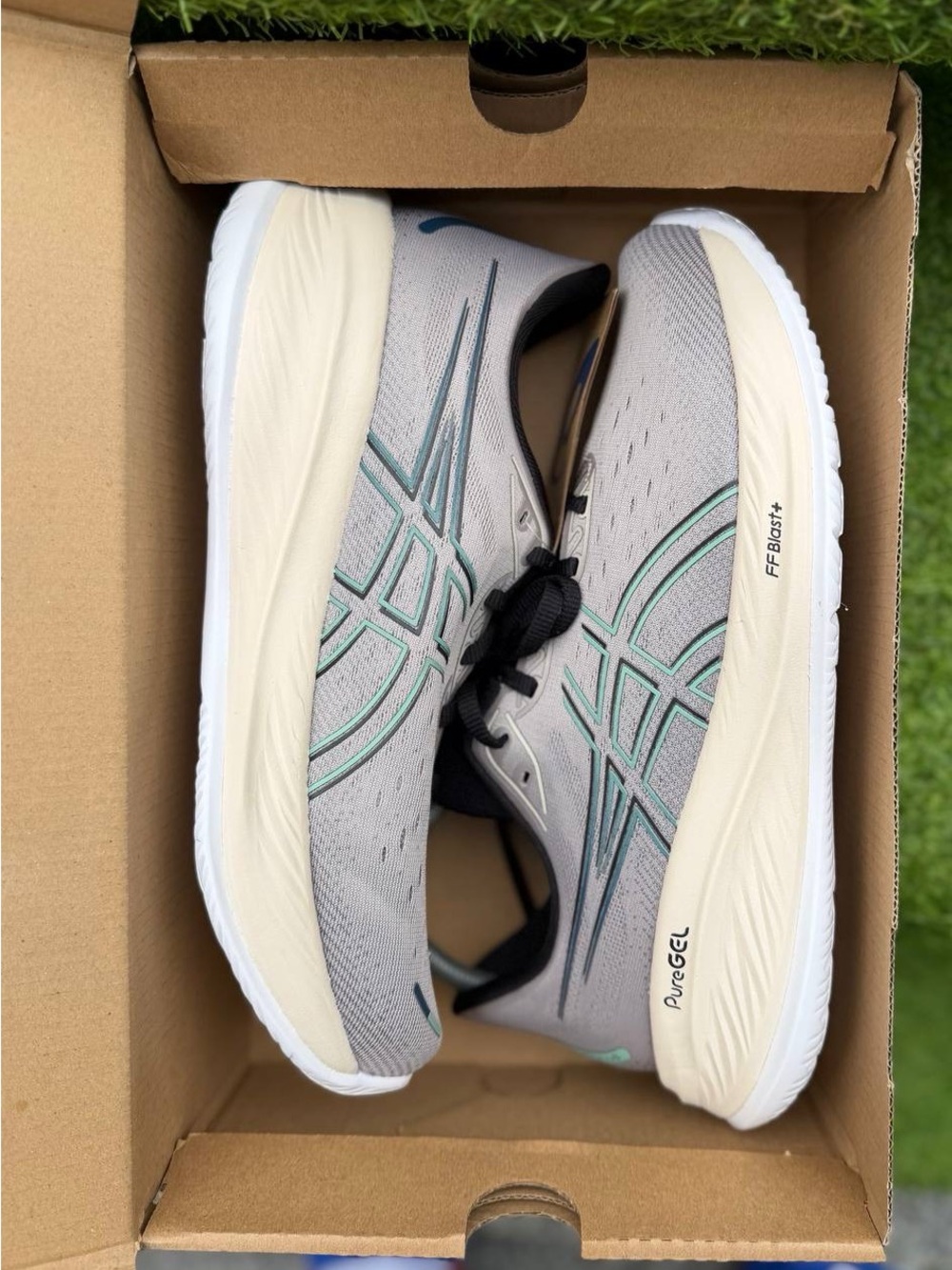 ASICS Gel-Cumulus 26 Men’s Running Shoes Moonrock Dark Mint